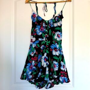 Valija Floral Print Women's Romper (medium)